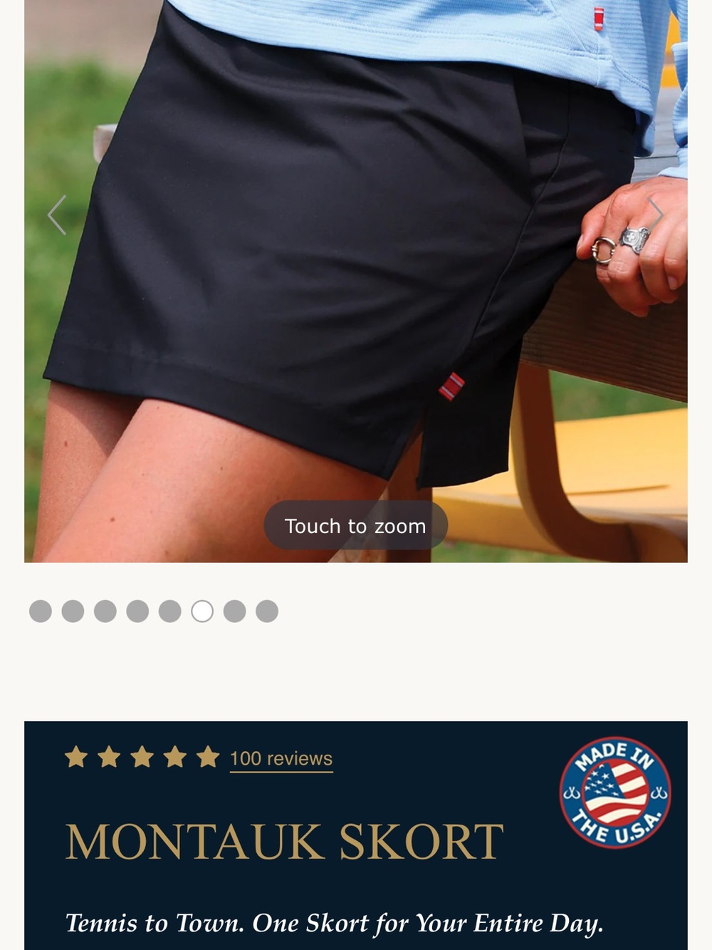 Skort for Women - Black